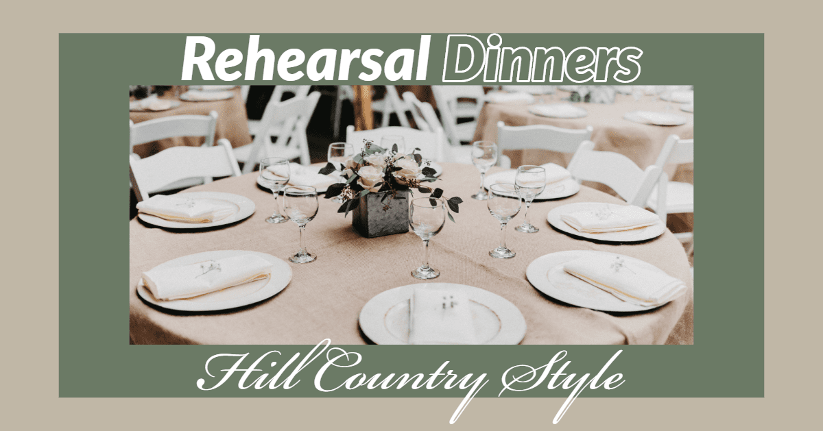 Rehearsal Dinners at Enchanted Springs Ranch